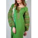 Embroidered boho dress "Fairy Story" Kiwi